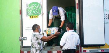 Mesa Brasil Sesc integra programa Sua Nota Tem Valor