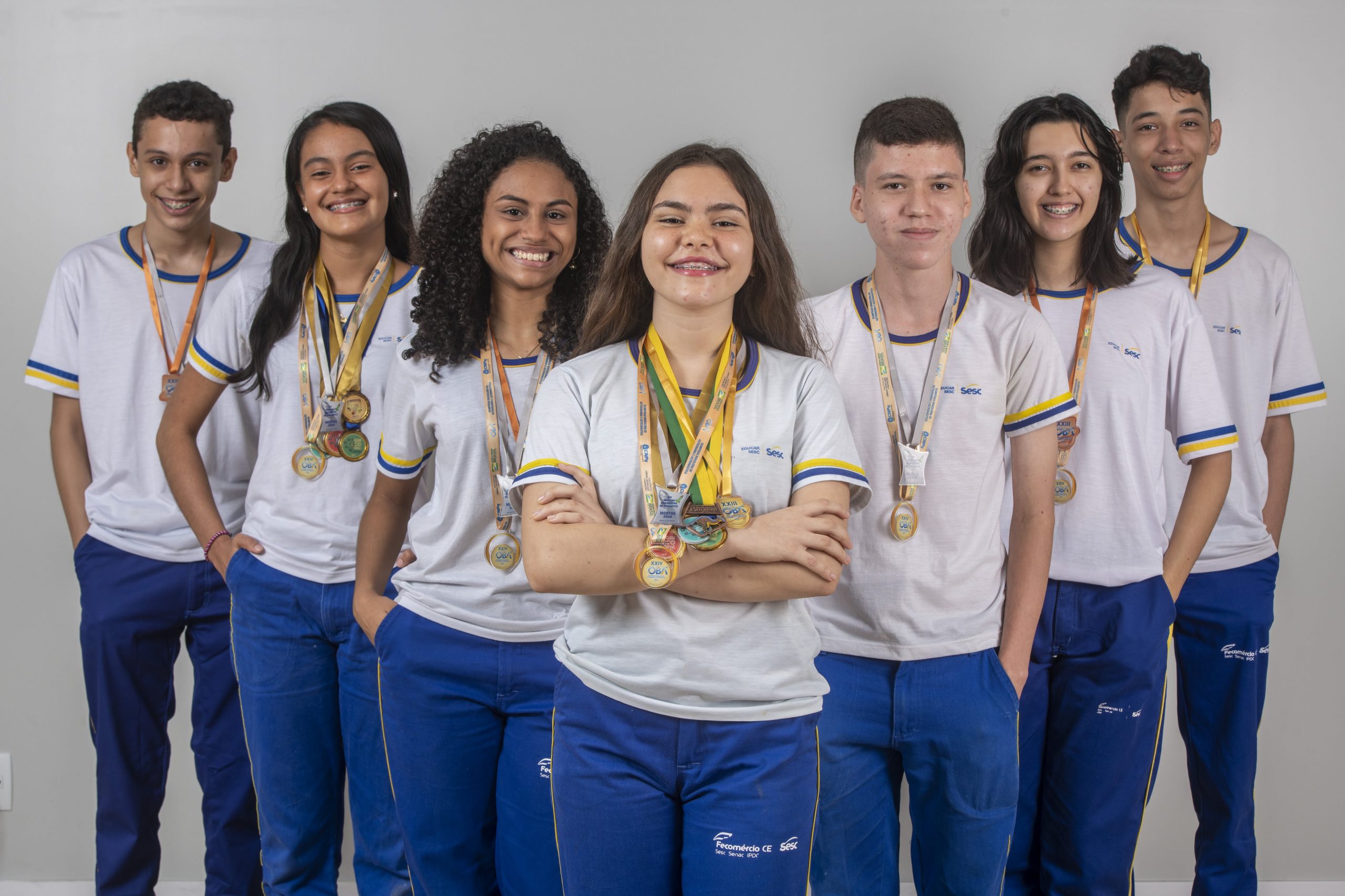 Com 75 medalhistas, Escolas Educar Sesc do Ceará se destacam em olimpíadas escolares