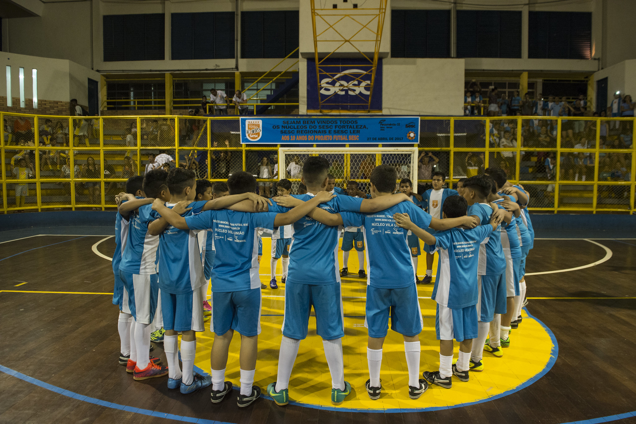 Novo núcleo do Futsal Sesc abre 150 vagas para crianças e adolescentes no Cuca Pici