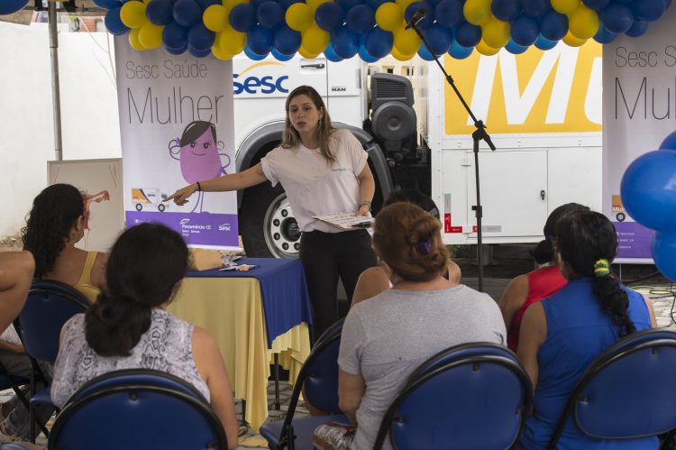 Sesc realiza exame preventivo gratuito para mulheres