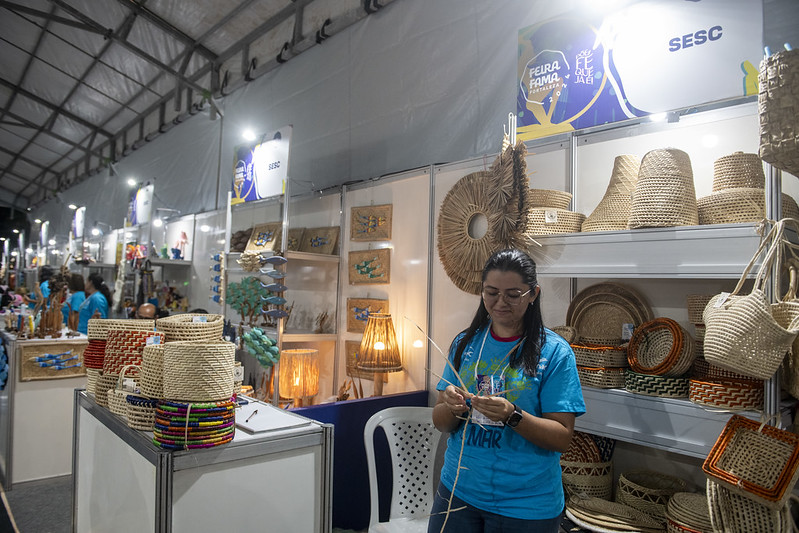 Sistema Fecomércio promove oficinas e  apresentações culturais na Feira Fama