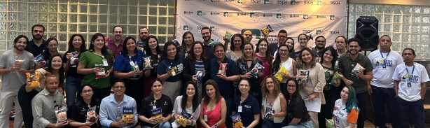 Programa Mesa Brasil Sesc recebe mais de meia tonelada de alimentos doados pelo Hospital Leonardo Da Vinci